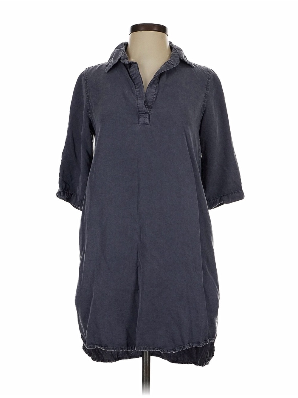 Get.Primped Charcoal Gray Shirt Casual Dress Size Small